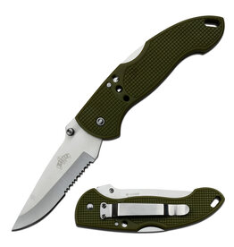 Master USA Manual Folding Knife - Green