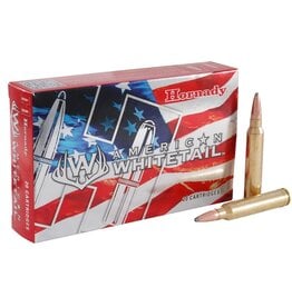 Hornady Hornady 82044 American Whitetail Rifle Ammo 300 Win Mag 180Gr Interlock SP 20Rnd