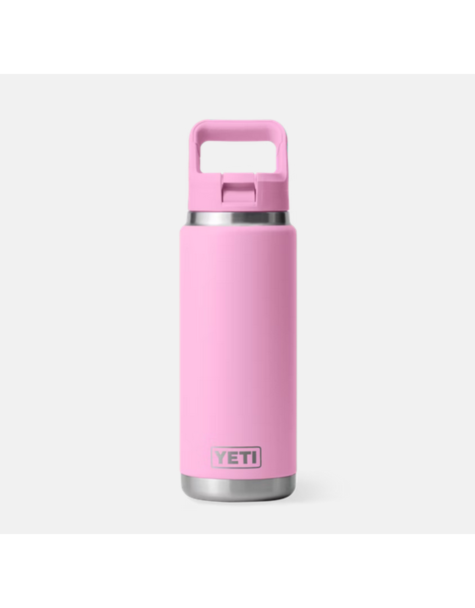 Yeti Rambler 26oz/769ml Straw Bottle Power Pink Bronson