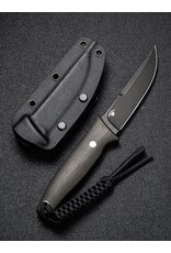 Civivi CIVIVI Terzuola Tamashii Fixed Blade Knife Dark Green Micarta (4.07" Black SW)