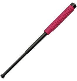 Kwik Force Expandable Baton Pink Handle / Black 16"