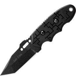 TOPS Knives CAT Covert Anti-Terrorism 3.25" 1095 Tanto Blade, Cryptic Cyber G10 Handles, Kydex Sheath