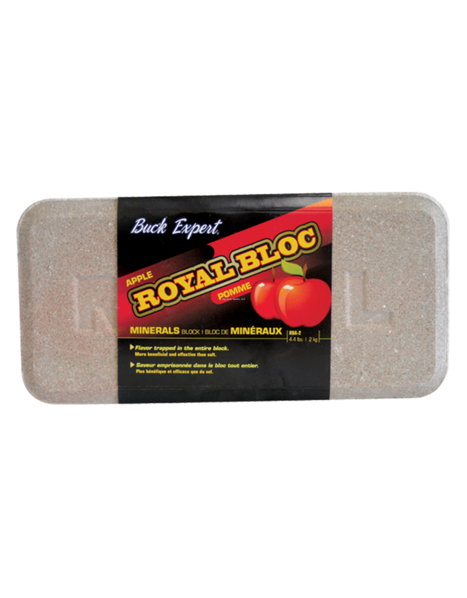 Buck Expert Royal Bloc - Flavored Mineral Block /APPLE - 4,4lb/2kg