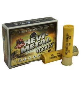 Hevi-Shot HEVI-Shot HS32045 Hevi-Metal Turkey Shotshell 20 GA, 3 in, No. 4 & 6, 1 oz, 1250 fps, 5 Rnd per Box