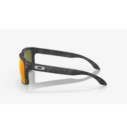 Oakley Oakley Holbrook™ (Low Bridge Fit) Prizm Ruby Polarized Lenses, Matte Black Camo Frame