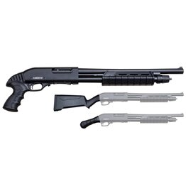 Canuck Firearms Canuck Canuck Enforcer Pump Action 12ga 3" Chamber 5+1 Capacity 17" Chromed Lined Barrel Stock Combo