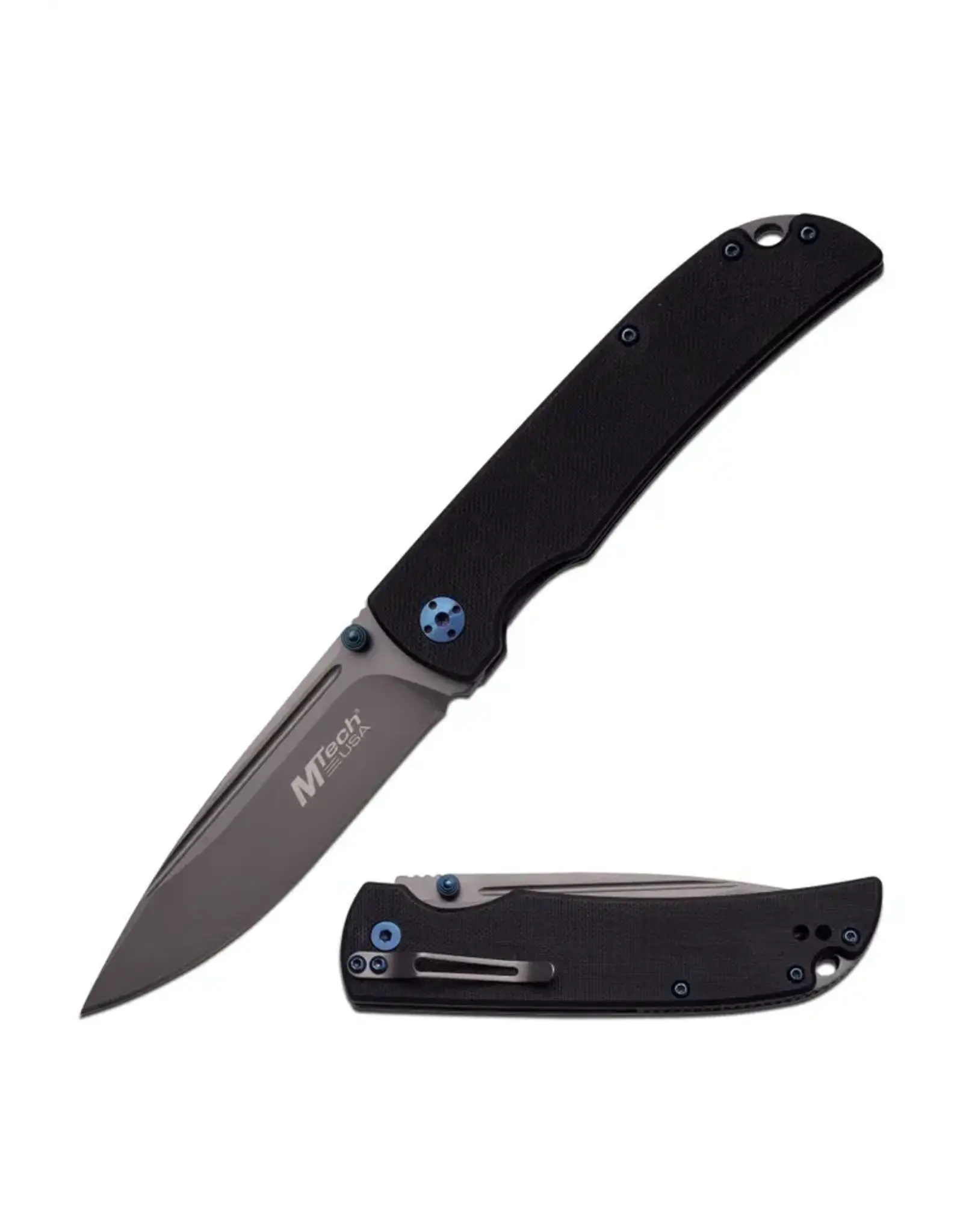 MTech Usa MTech USA - Folding Knife (Clamshell) - MTE-FDR011-BK
