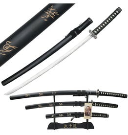 Fantasy Master SW-68L4 SAMURAI SWORD SET 40" OVERALL, 3 PIECE SET (KATANA)