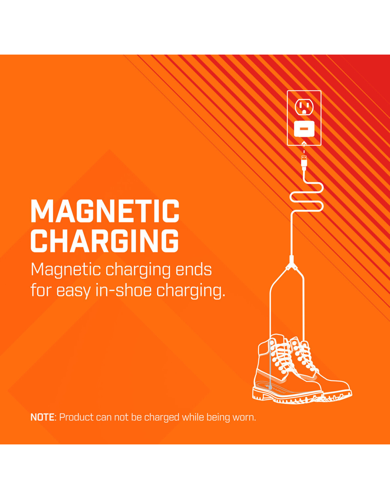 Thaw Thaw Bluetooth Enabled Heated Insoles LARGE (Men 9.5-11 / Women 10.5-12)