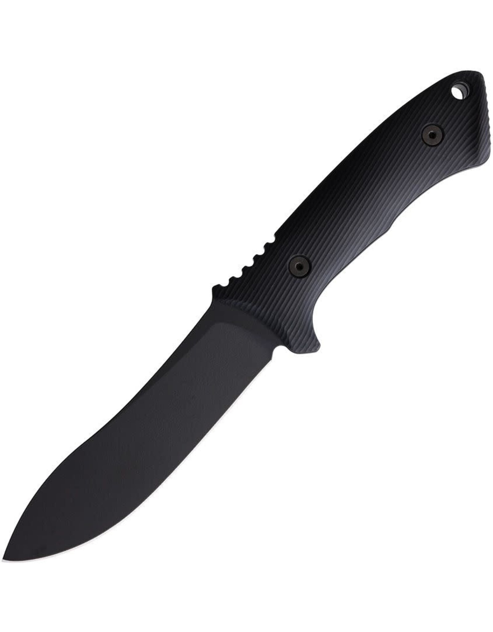 Spartan Blades Spartan Blades Professional Grade Harsey Nessmuk Fixed Blade Knife 5" 1095 Black Powder Coated Blade, Black Injection Molded Handles, Black Injection Molded Sheath - SBSL005BK