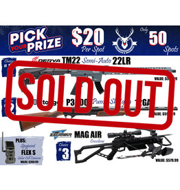 Draw #1198- Pick Your Pize! Derva TM22, Stoeger P3000 or Excalibur MAG AIR!!!