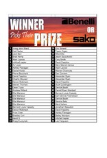DRAW #1220 - PICK YOUR PRIZE - R1, S20 OR LUPO