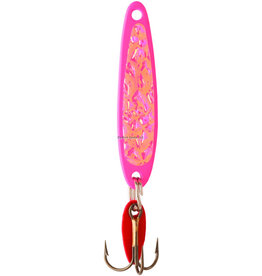 Bay de Noc Bay de Noc 5PINKICE Swedish Pimple Jigging Lure, 1-7/8" 1/3oz Crushed Ice/Pink Ice