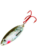Northland Fishing Tackle Northland BRS6-11 Buck-Shot Rattle Spoon 1/2oz Silver Shiner 1Cd (5865466-11)