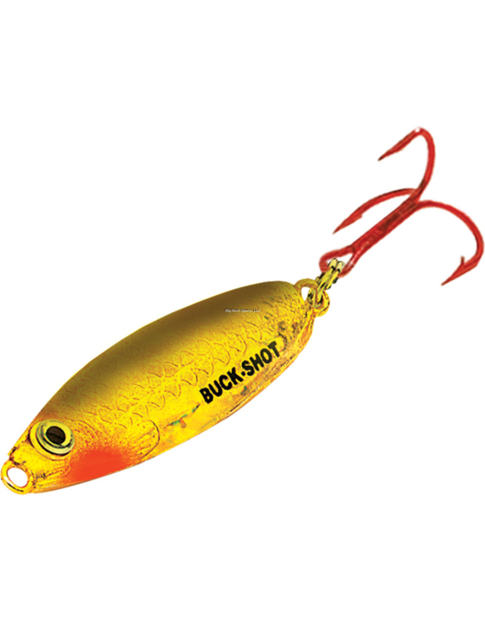 Northland Fishing Tackle Northland BRS7-12 Buck-Shot Rattle Spoon 3/4 Oz, 1/Cd Gold Shiner (5865469-12)
