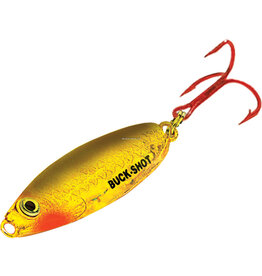 Northland Fishing Tackle Northland BRS7-12 Buck-Shot Rattle Spoon 3/4 Oz, 1/Cd Gold Shiner (5865469-12)