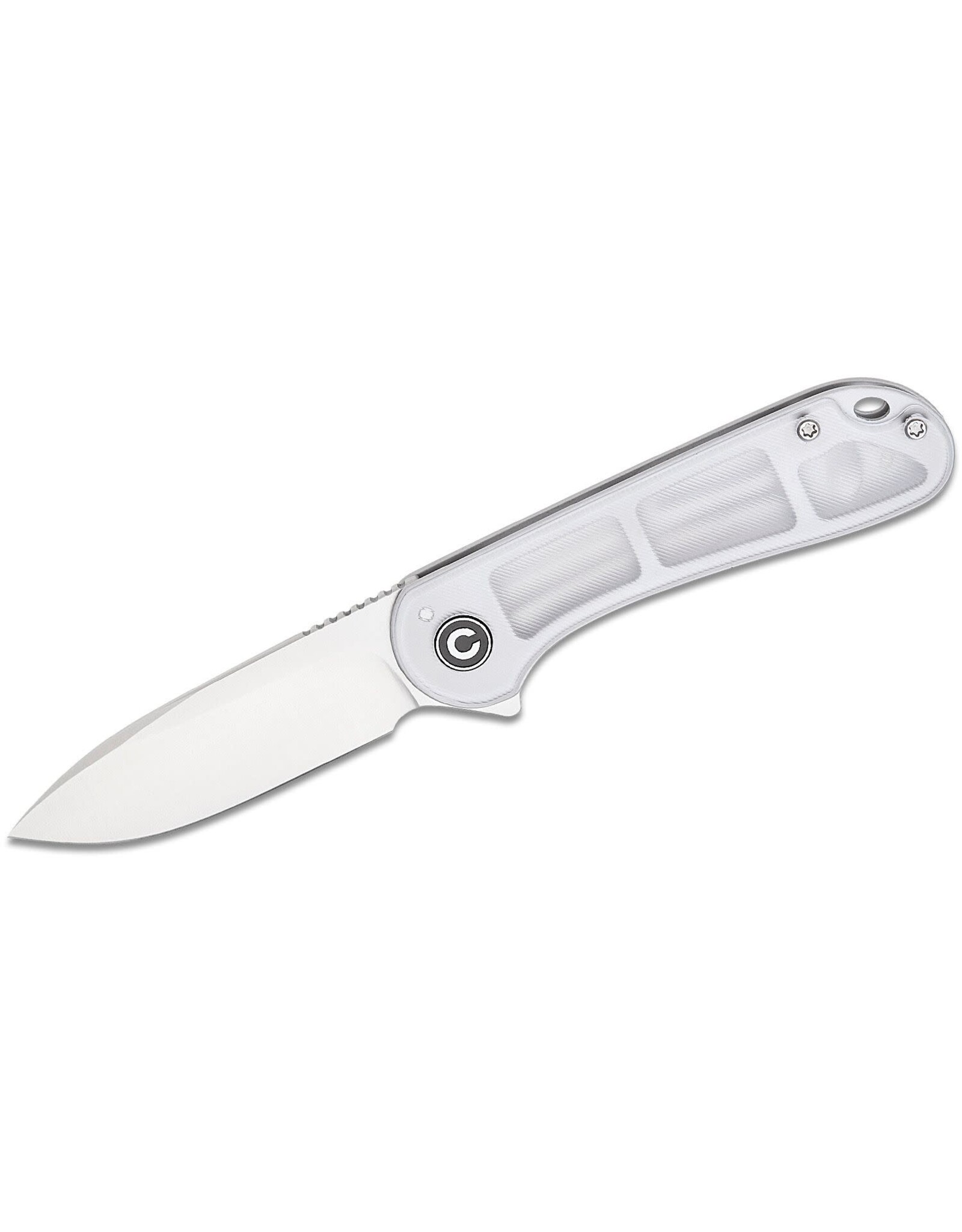 Civivi CIVIVI Knives C907A-7 Elementum Flipper Knife 2.96" D2 Satin Blade, Polished Lexan Handles, Liner Lock