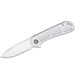 Civivi CIVIVI Knives C907A-7 Elementum Flipper Knife 2.96" D2 Satin Blade, Polished Lexan Handles, Liner Lock