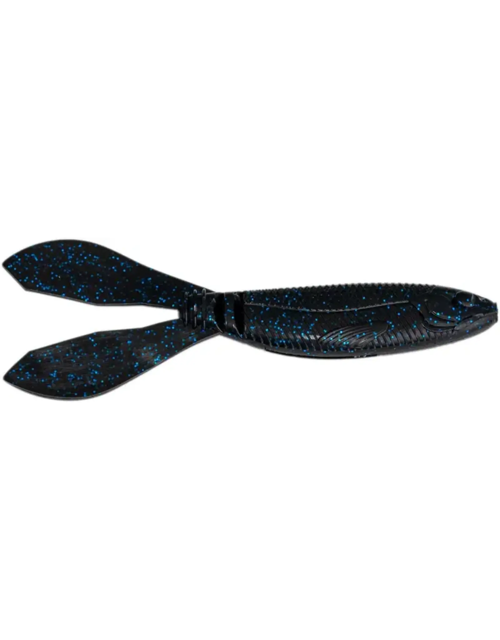 g-Ratt baits G-Ratt Baits Mixer Soft Plastic Jig Trailer - 5 Pack 4 3/8" (Black N' Blue)