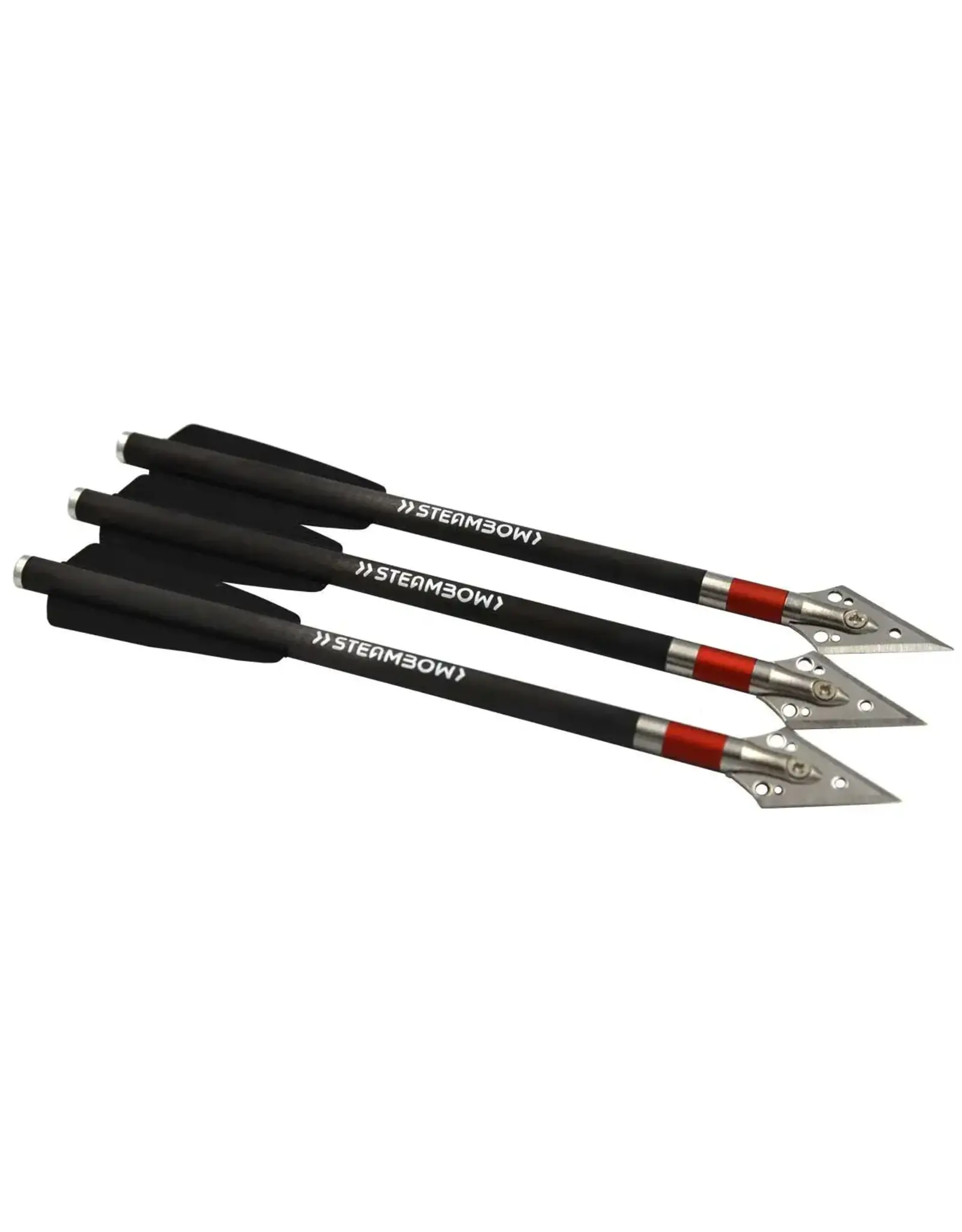 Steambow Steambow AR-Series Carbon Broadhead Arrows - Set of 3 - Heavy