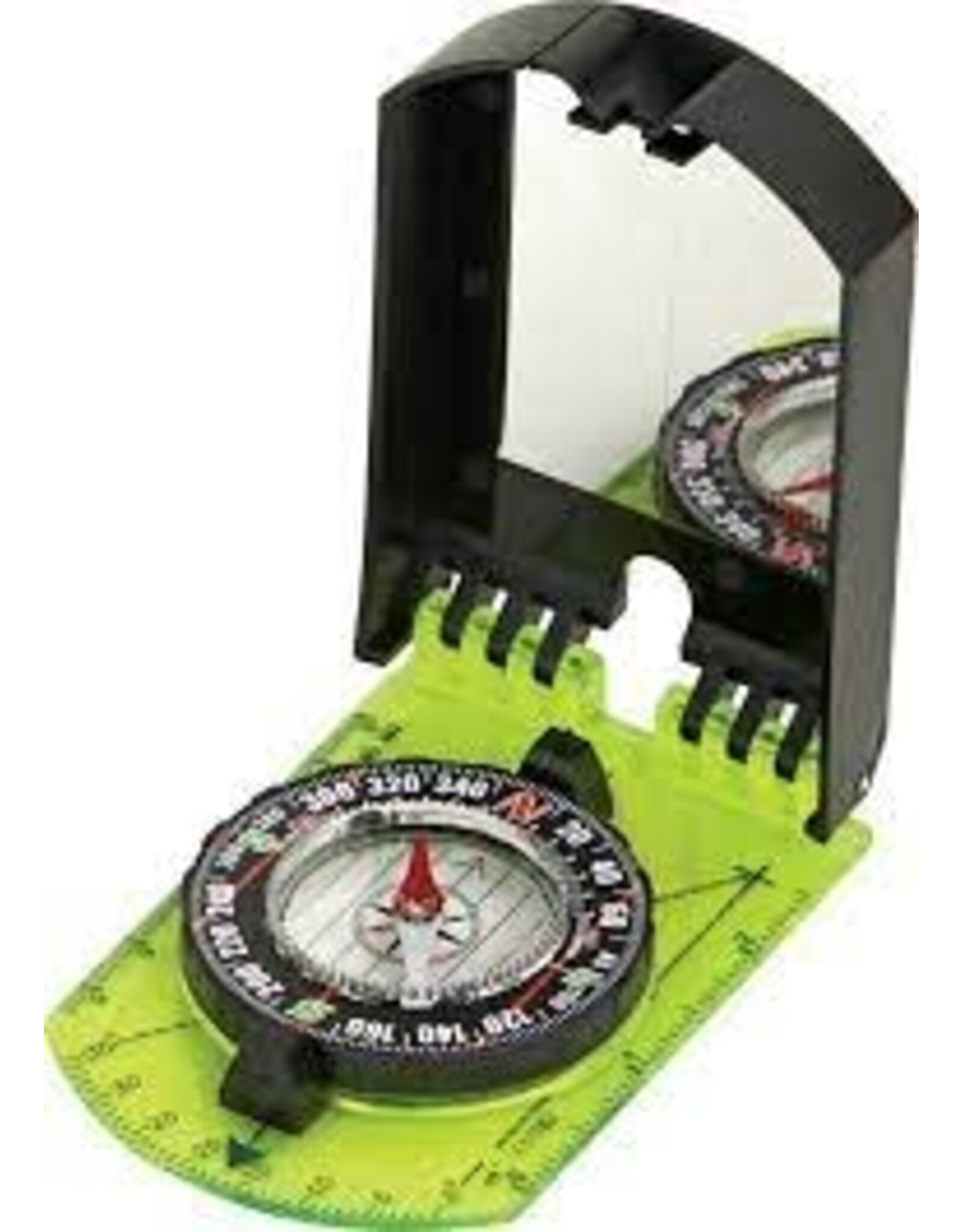 Explorer Compass 51 Folding Compass With Black Composition & Green Acrylic Construction
