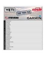 DRAW #1275 - Take Your Pick - Yeti, Stevens, Garmin OR SKB