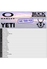 DRAW #1283 - Take Your Pick - Oakley, Yeti, Buck OR Gift Card