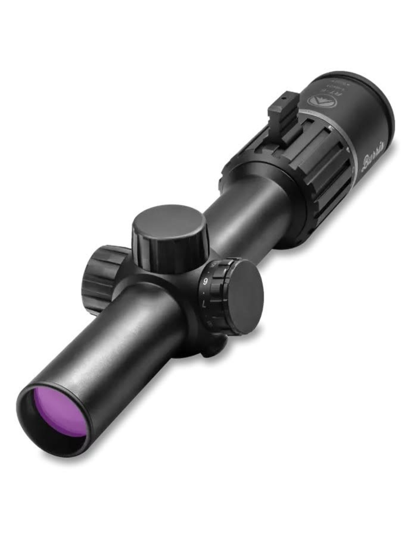 BURRIS Burris RT6 Rifle Scope 30mm Tube 1-6x 24mm Illuminated Ballistic AR Reticle Matte Black 200472