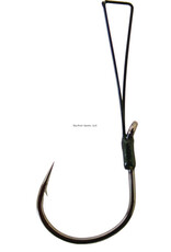 Gamakatsu Gamakatsu 230910 Finesse Wide Gap Weedless Hook, Size 1, Needle Point, Ringed Eye, NS Black, 5 per Pack (521997)