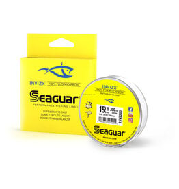 Seaguar Seaguar 06VZ200 InvizX 100% Fluorocarbon Main Line 6lb 200yd