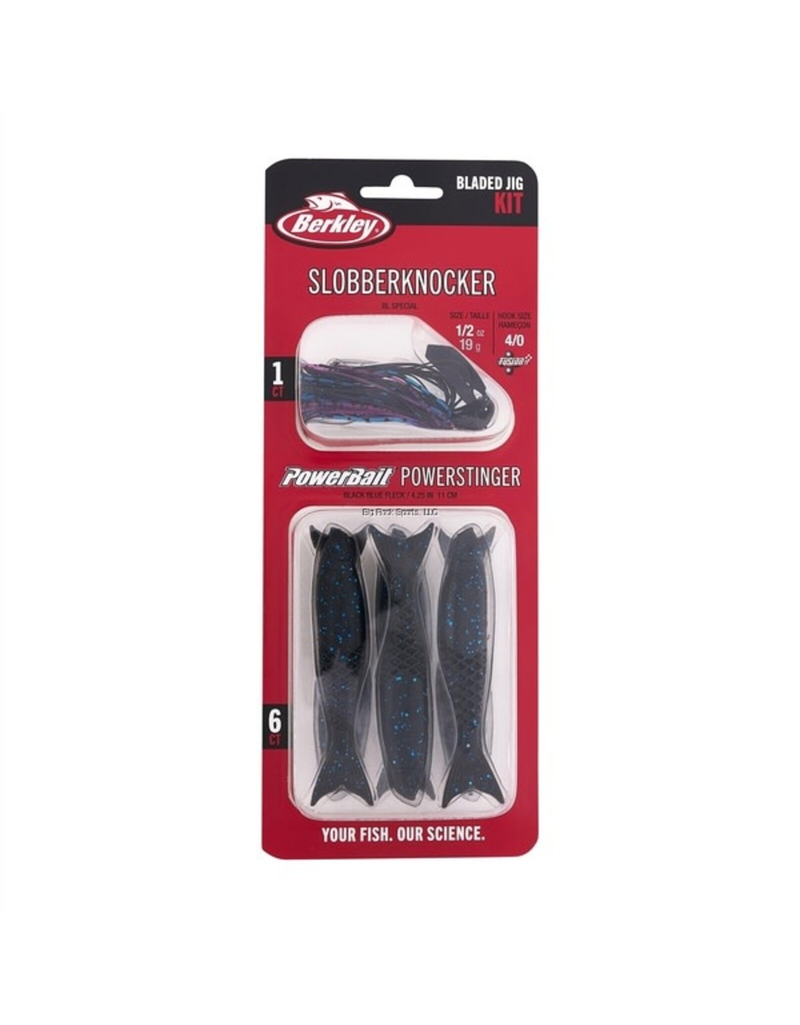Berkley Berkley BBJGBLDPSKT-BLSPC Slobberknocker and PowerStinger Kit Kits BL Special Bladed Jigs