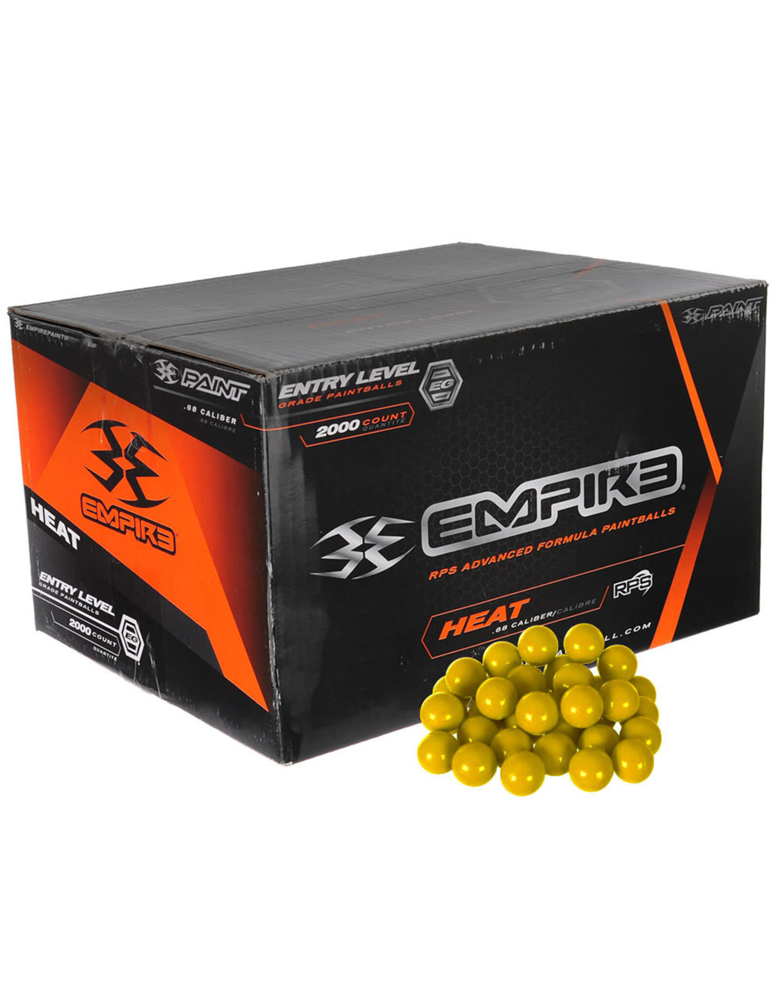 Empire Case of 2000 Paintballs .68 Cal