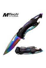 Master Cutlery MTECH USA MT-705RB TACTICAL FOLDING KNIFE 4.5" CLOSED