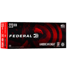 Federal Federal AE223G American Eagle Rifle Ammo 223 REM, JHP, 50 Grains, 3325 fps, 20, Boxed