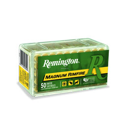 Remington Remington 21170 Magnum Rimfire Ammo 22 WMR, JSP, 40Gr, 50Rnd, Boxed
