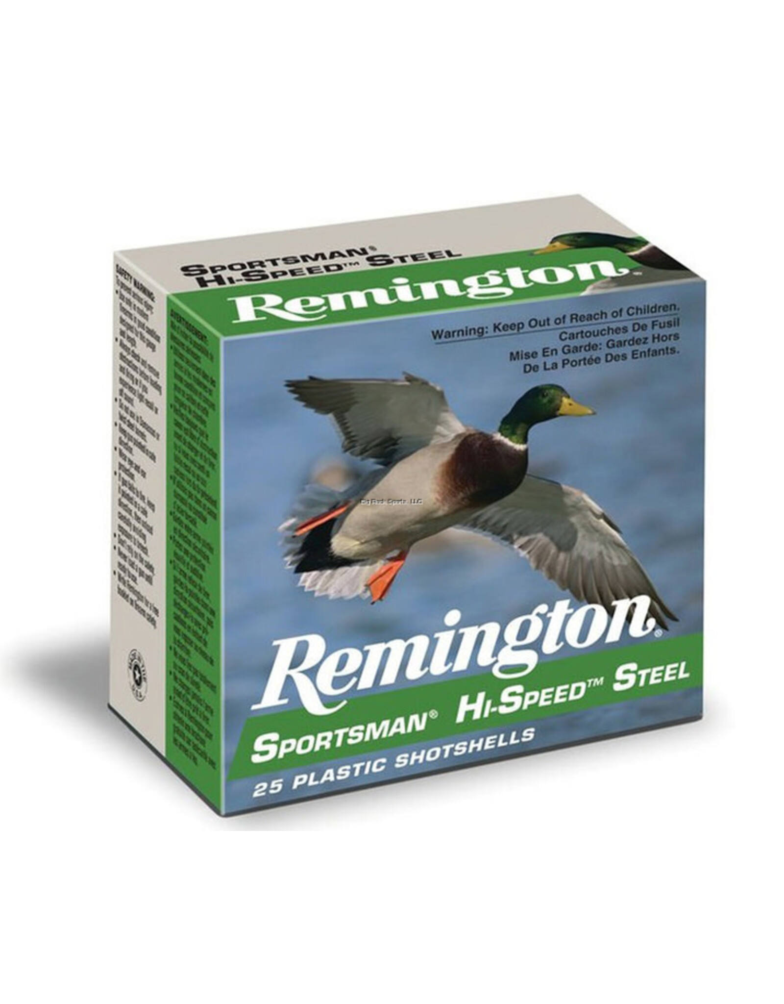 Remington Remington 20881 Shotshell Sportsman Hi-Speed Steel SST20M4 20GA 3" 1 OZ 4 Box of 25