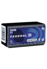 Federal Federal 737 Champion Rimfire Rifle Ammo 22 WMR, FMJ, 40 Grains, 1880 fps, 50 Rounds, Boxed