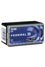 Federal Federal 757 Game-Shok Rimfire Rifle Ammo 22 WMR, JHP, 50 Grains, 1530 fps, 50 Rounds, Boxed