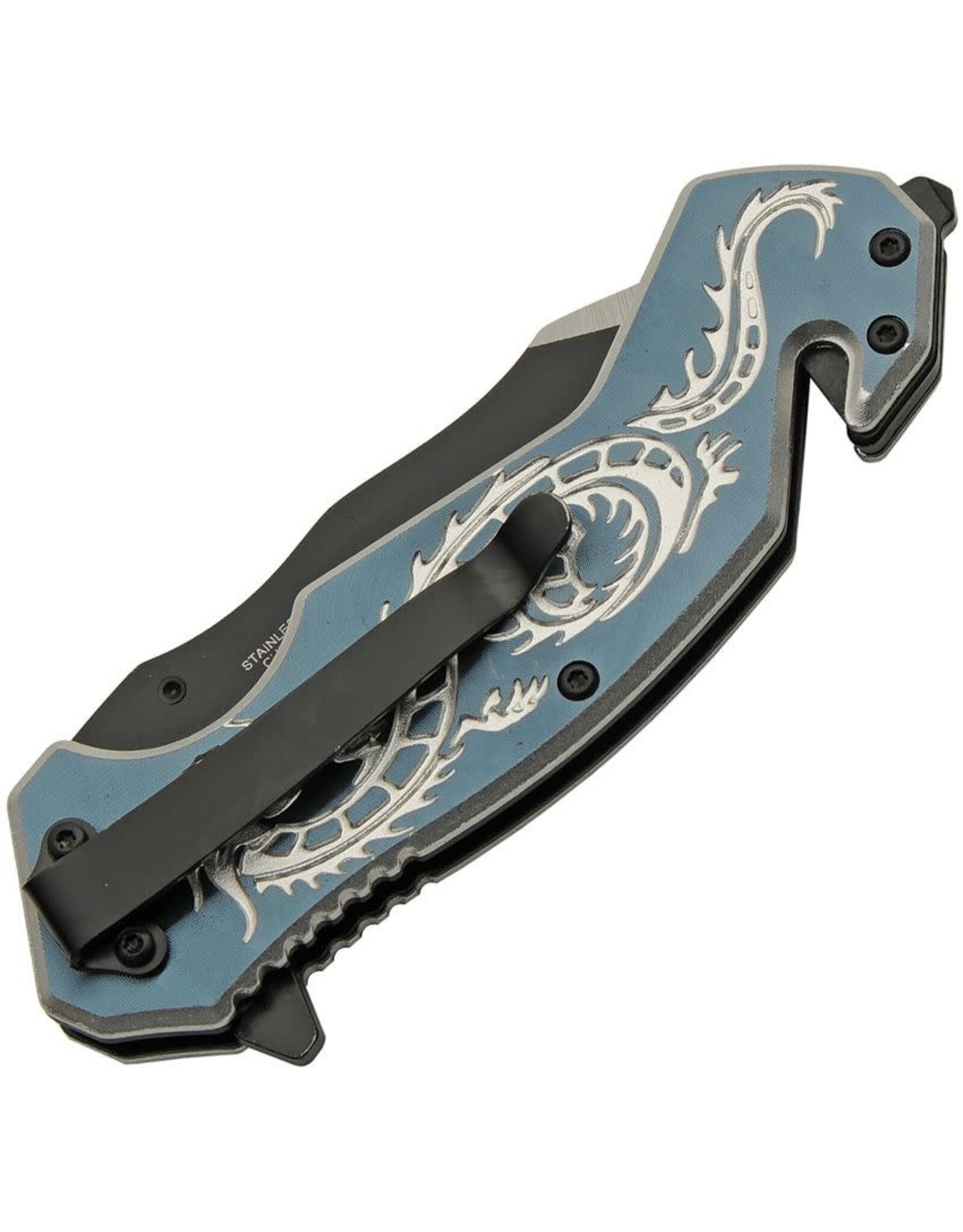 Rite Edge Rite Edge Flying Dragon Linerlock Silver