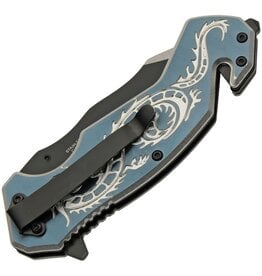 Rite Edge Rite Edge Flying Dragon Linerlock Silver