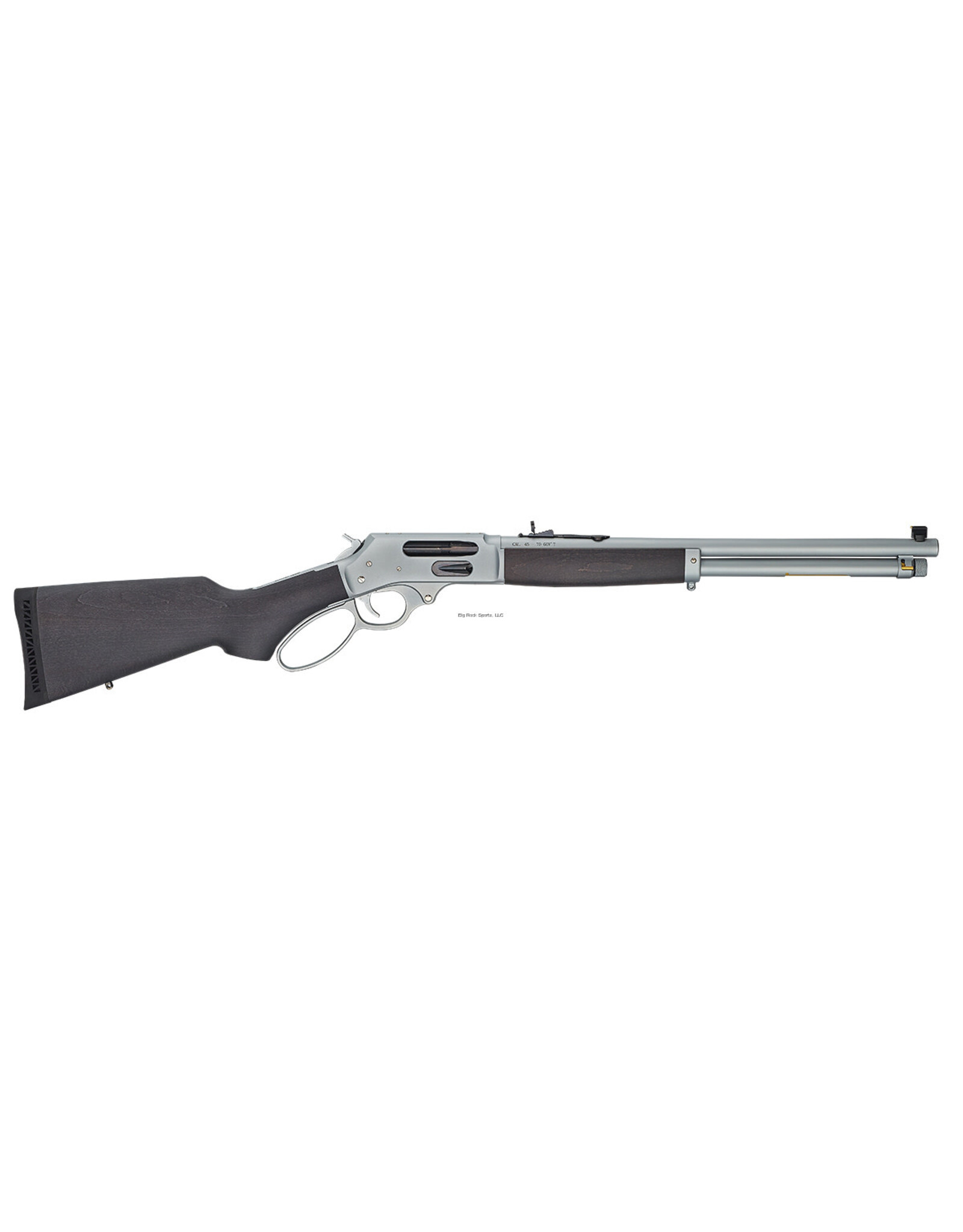 Henry Firearms Henry H010GAW All Weather Lever Action Rifle 45-70 Govt, 18.4" Bbl, Side Gate, Chrome Plated, Stained Hardwood Stock, 4+1 Rnd