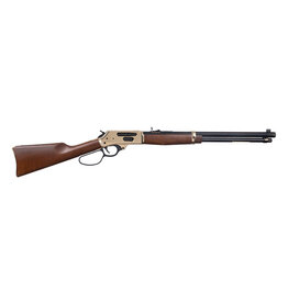 Henry Firearms Henry H009BGL Brass 30-30 Large Loop Side Gate Lever Action 20" Octagonal Blued Barrel American Walnut Right Hand 5 +1 Capacity