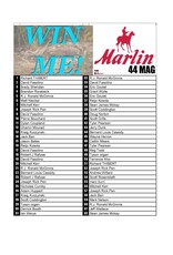 DRAW #1302 - WIN ME - Marlin 44mag + Burris