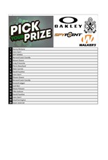 DRAW #1305 - Take Your Pick - Oakley, Walkers, SpyPoint OR Springfield +Imperial