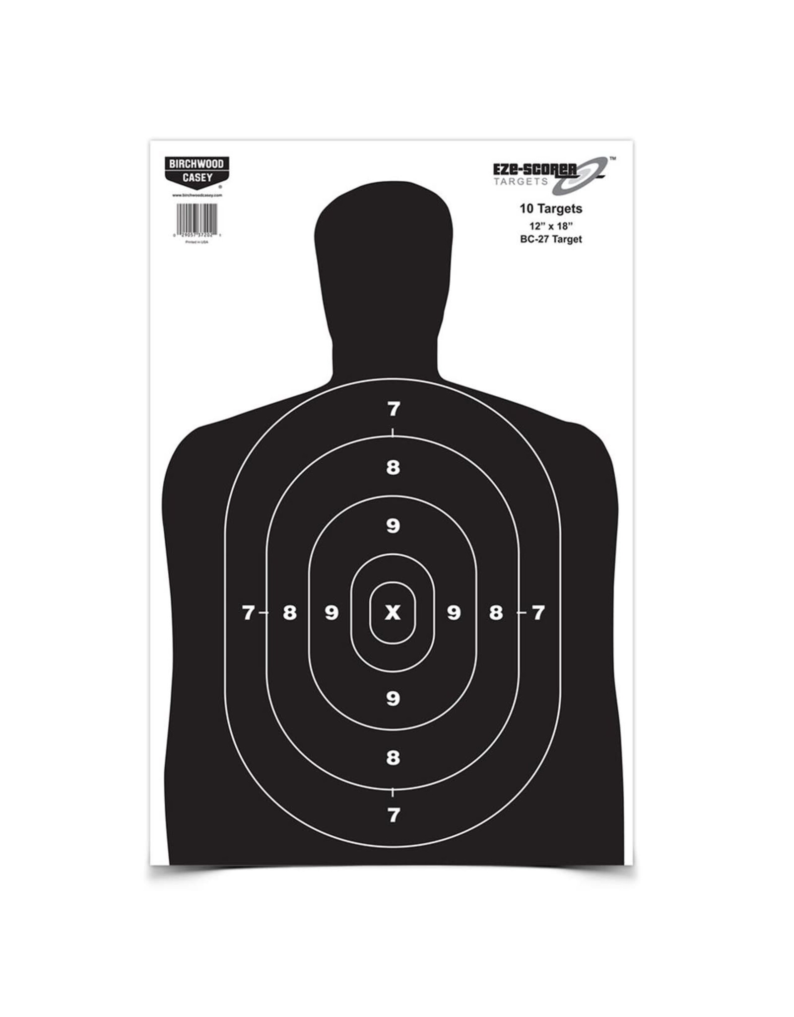 Birchwood Casey Eze-Scorer™12 x 18 BC-27 Target, 10 Targets