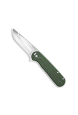 Outdoor Edge OUTDOOR EDGE RAZOR VX3 | Replaceable Blade EDC Flipper Folding Pocket Knife | 3" Blade, Ball Bearings, Green Micarta G-10 Stainless Steel Handle, Reversible Pocket Clip | Outdoor, Camping, Utility