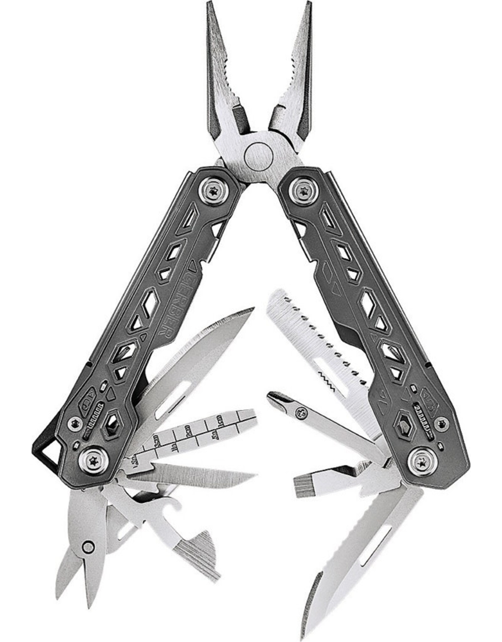 GERBER TOOLS Gerber 30-001343 Truss multi tool, spring loaded, 17 functions, locking tools, nylon sheath, box