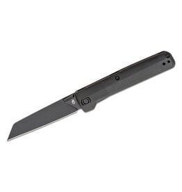 Gerber Gear Gerber Pledge Folding Knife 3.7" 7Cr17MoV Black Wharncliffe Blade, Omni Gray GRN Handles, Liner Lock - 30-001883