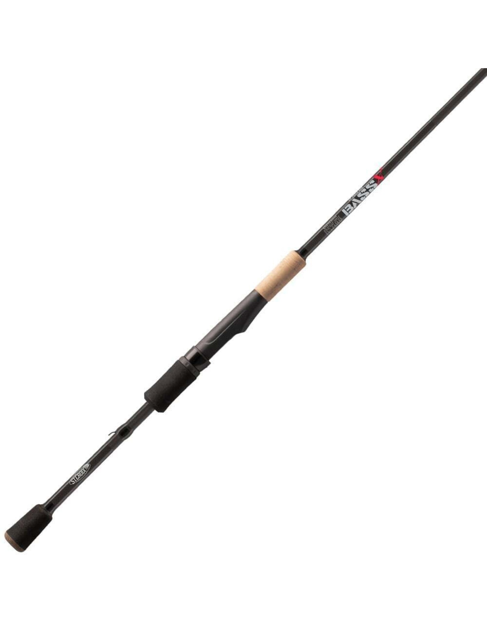 St Croix St. Croix Bass X Spinning Rods 6'8" Medium BASX68MXF