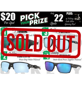 DRAW #1328 - Pick Your Prize - OAKLEY 1 of 4 +13Fishing